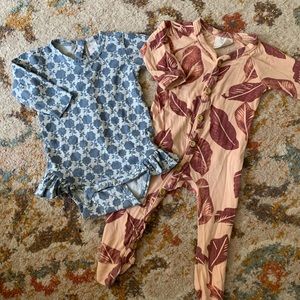 Set of two Kate Quinn bodysuits